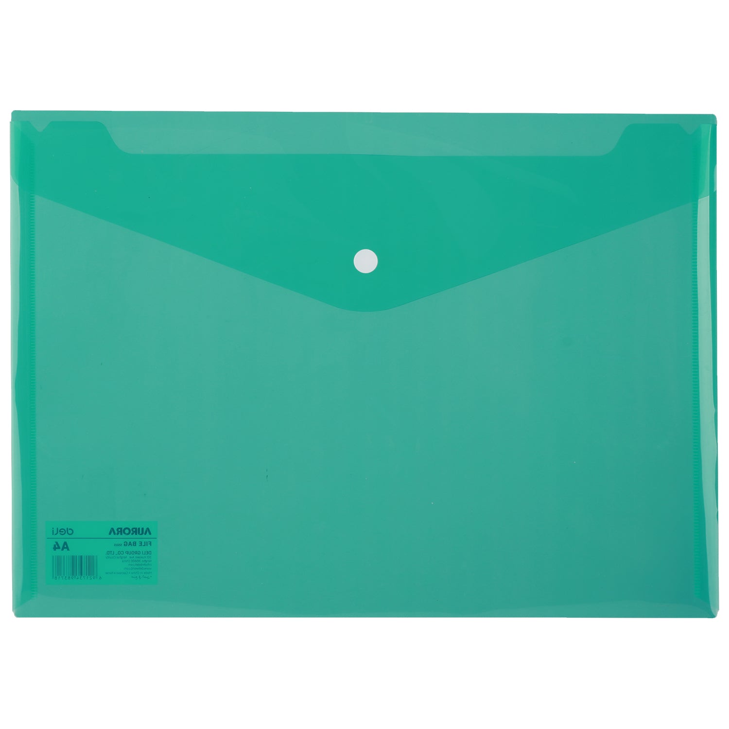 MAPA PLASTIC CU BUTON A4 VERDE DELI MAPA PLASTIC CU BUTON A4 VERDE DELI